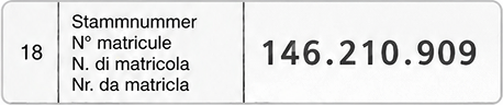 Serial number example